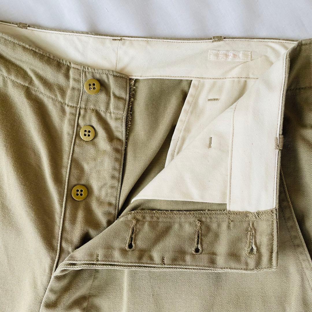 パンツ COMOLI KHAKI CHINO PANTS 24SS Z01-03014
