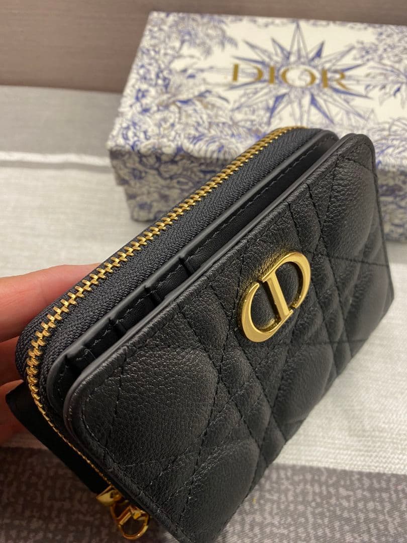 ☆DIORディオール☆“Caro” ☆二つ折財布