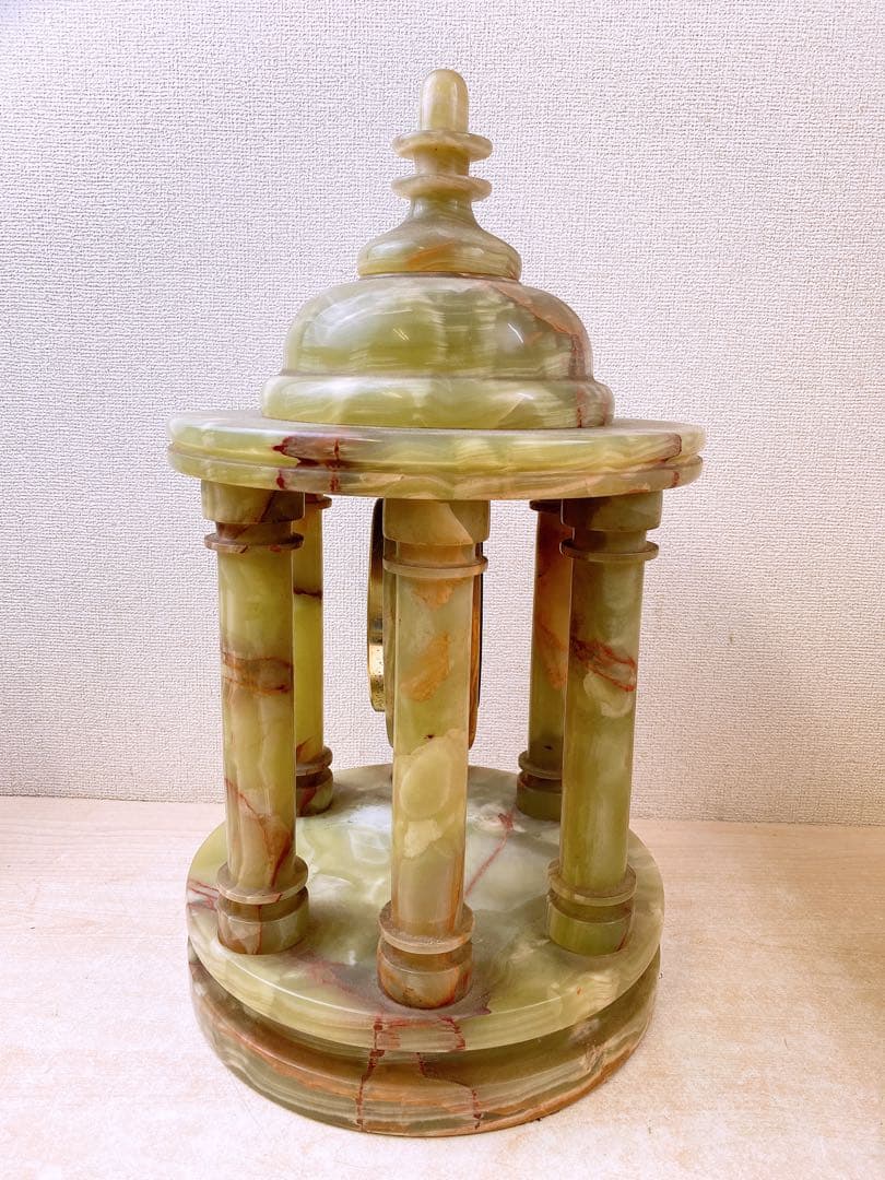 M*n様 重さ約23kg 希少 WORLD ワールド 置時計 卓上 日本製 オブ