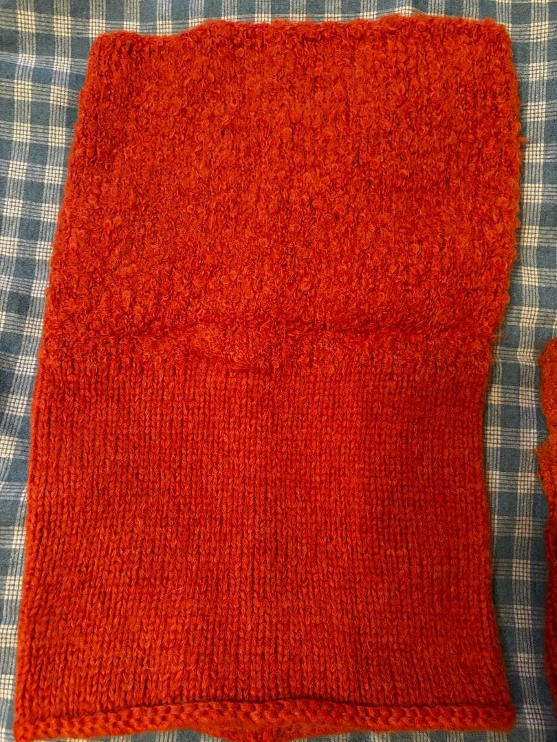 Calimarカリマール　ネックウォーマー＆ハンドウォーマー　イタリア製極美品