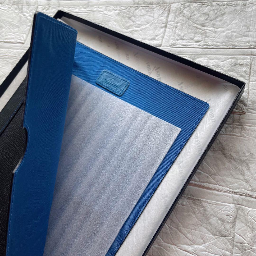 送料込み ASHFORD アシュフォード ソフトレザーファイル レインボーブリス