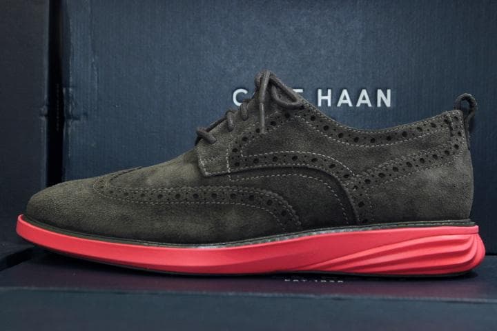 COLE HAAN グランドエボリューション ショート ウィングチップ 革靴 7