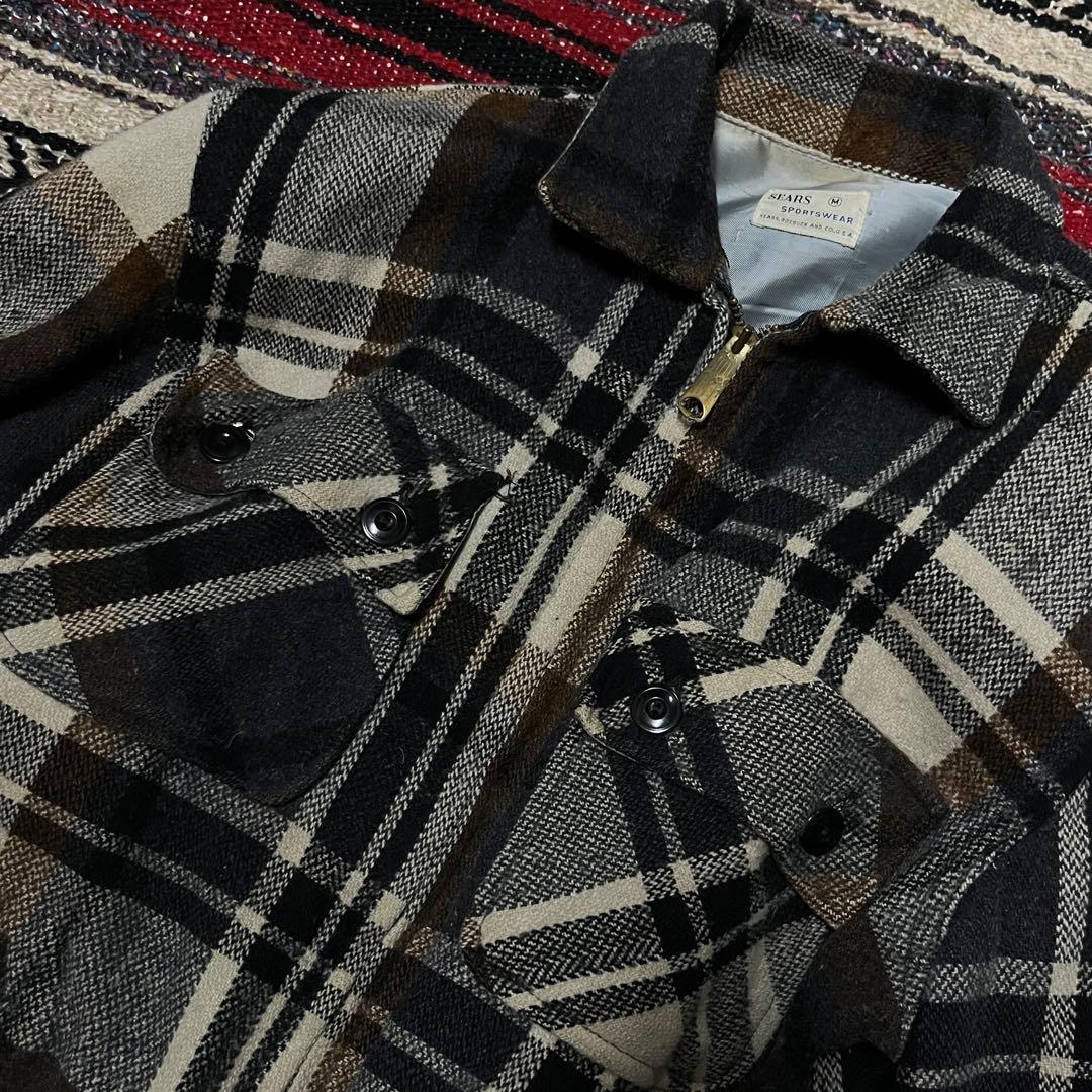 【sears】70s USA製TALONジップ CPOジャケット