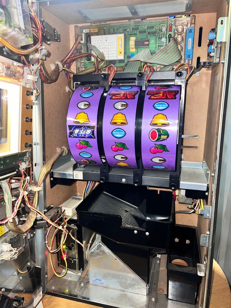 ツ*ン様 初代 北斗の拳 無想転生パネル 4号機 スロット ジャンク