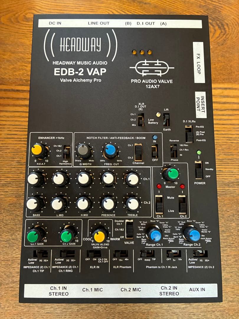 HEADWAY EDB-2 VAP アコースティック プリアンプ