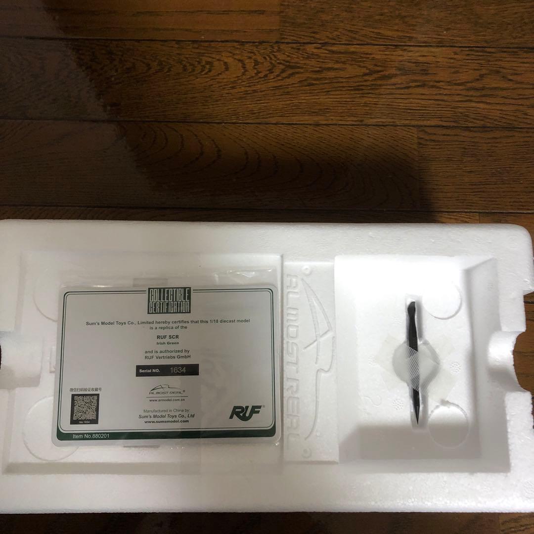 １/18 オールモストリアル ポルシェ911RUF SCR