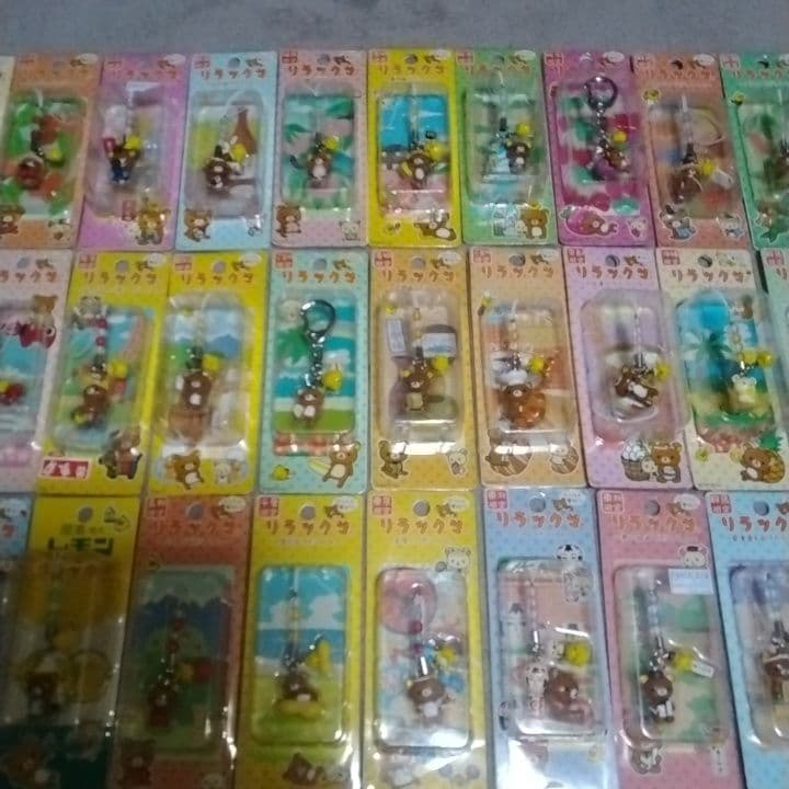 ご当地リラックマ チャームストラップ セット