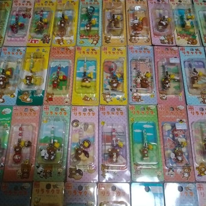 ご当地リラックマ チャームストラップ セット
