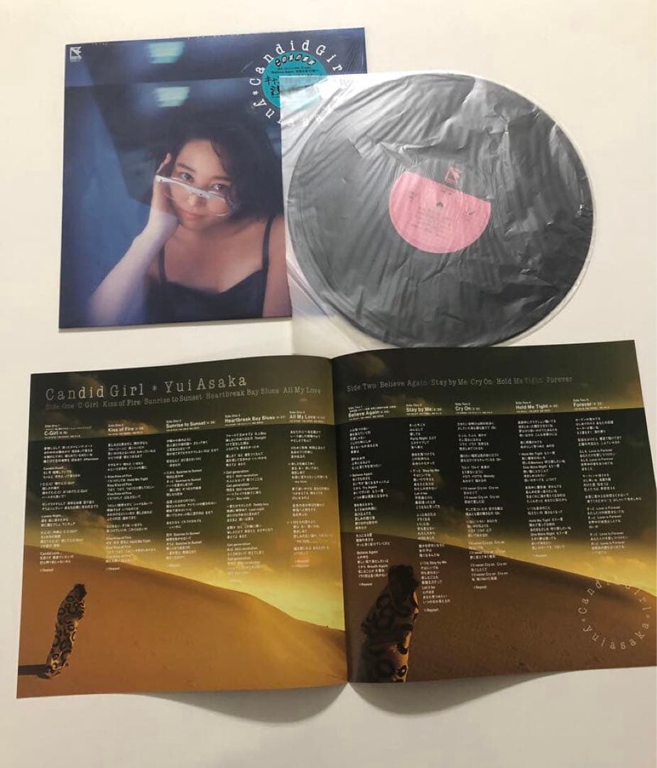 レア 浅香唯 レコード LP 3枚セット 美盤