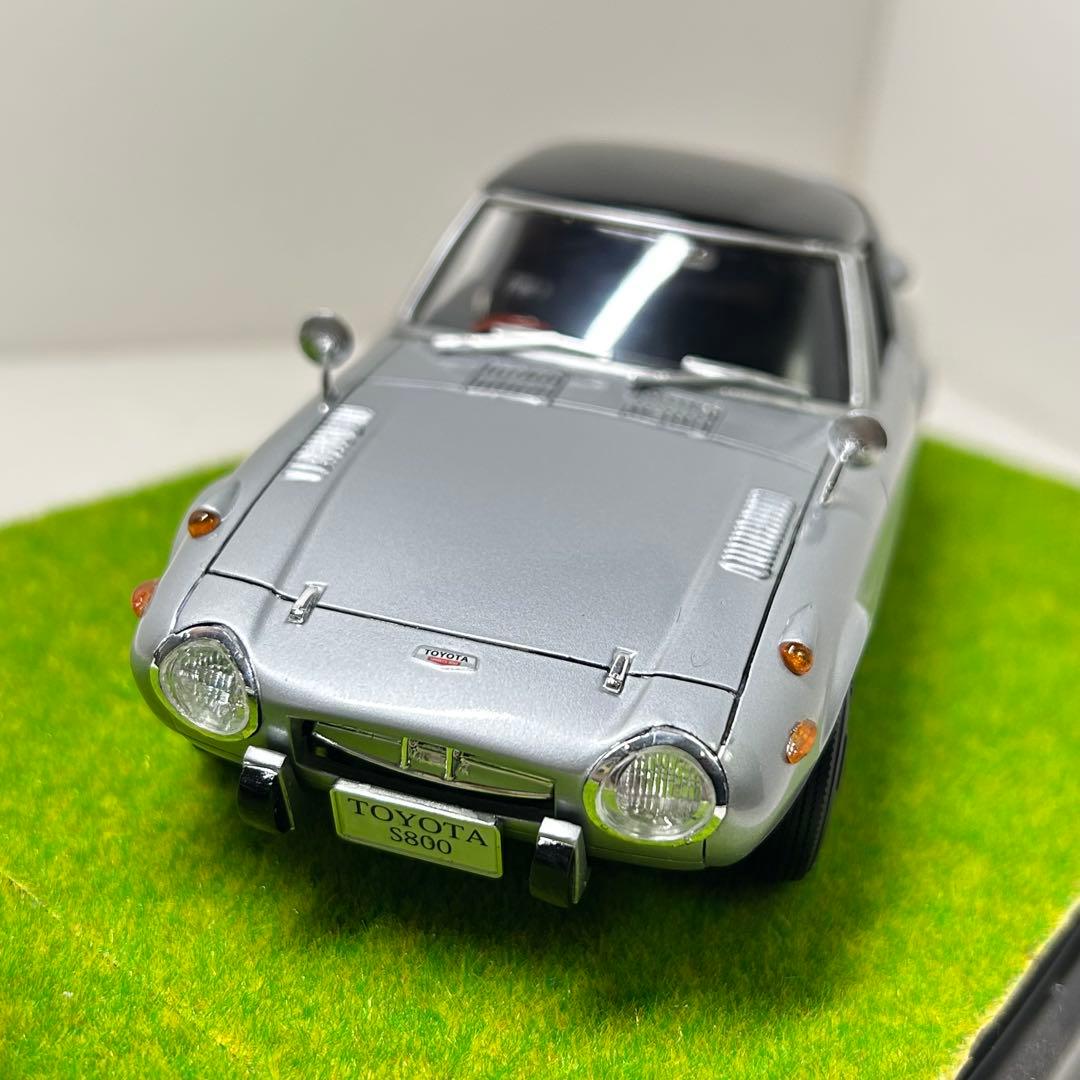 プラモデル 完成品 HONDA S600 TOYOTA S800 1/24