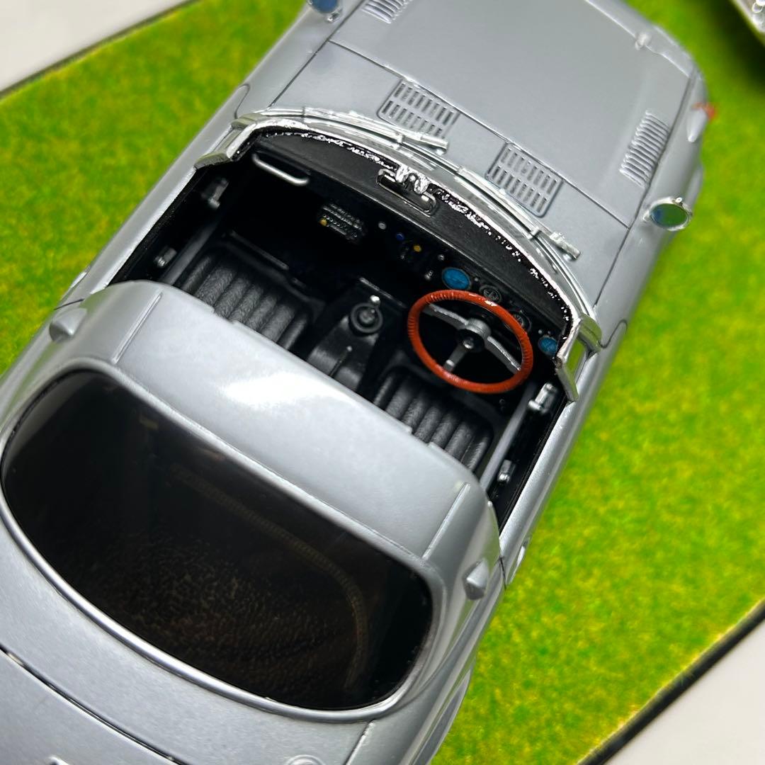 プラモデル 完成品 HONDA S600 TOYOTA S800 1/24