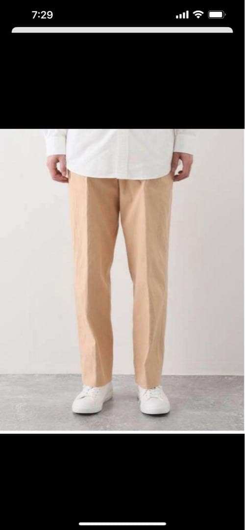 MAATEE&SONS 俺のCHINO-PAN ピンク サイズ3