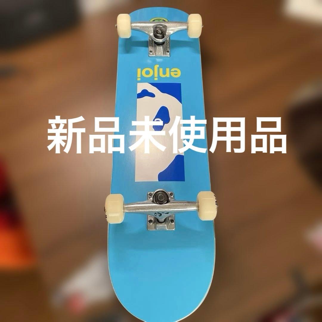 新品enjoy スケートボード コンプリート 青