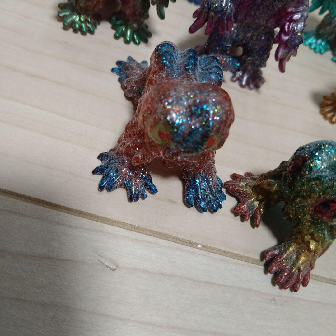 マルガチャ　ヘドラ　クリア　ラメ　セット