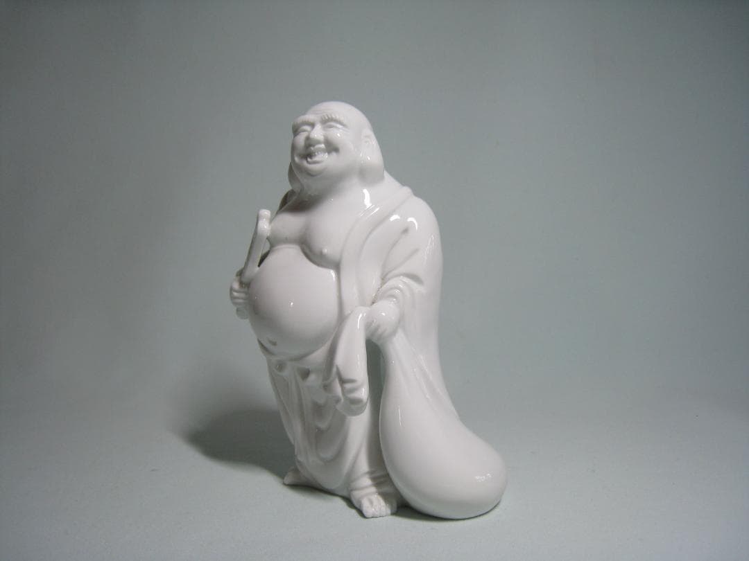 鍋島大五窯　【鍋島焼　布袋　大五作】福岡晟子　白磁の美しさ