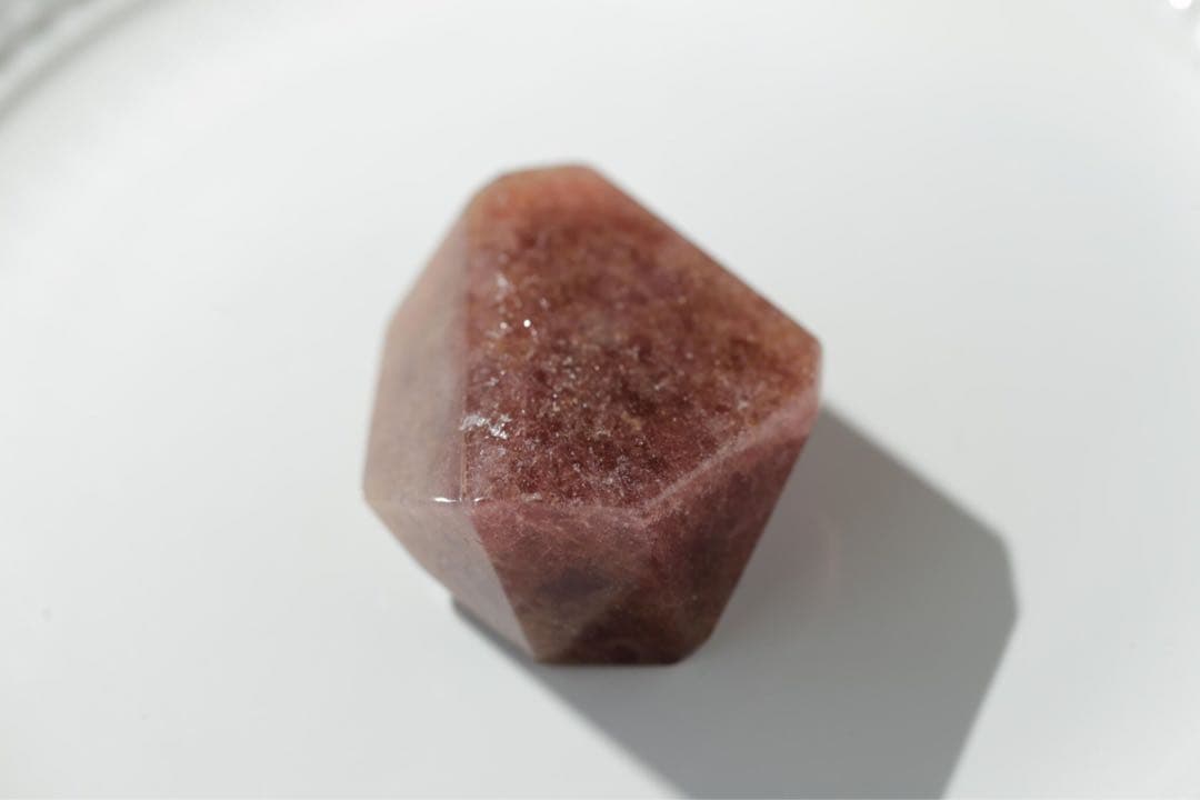 【天然石】ストロベリークォーツ フリーフォーム