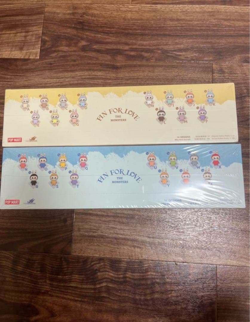 ラブブ PIN FOR LOVEアソートボックス(A-M) アルファベット