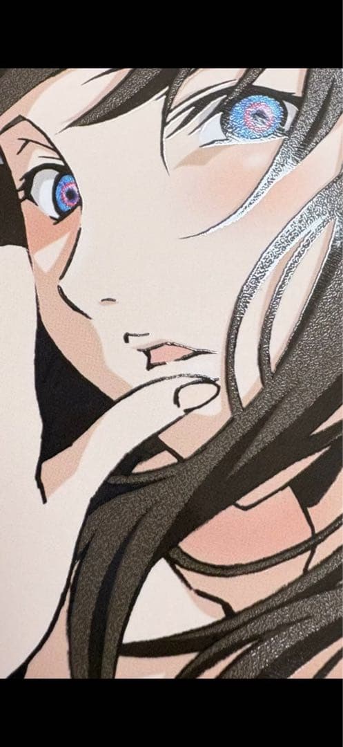 台湾限定　劇場版　空の境界　特典A3特殊加工ポスター　両儀式