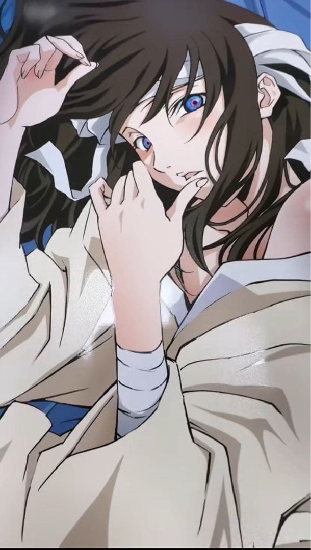 台湾限定　劇場版　空の境界　特典A3特殊加工ポスター　両儀式