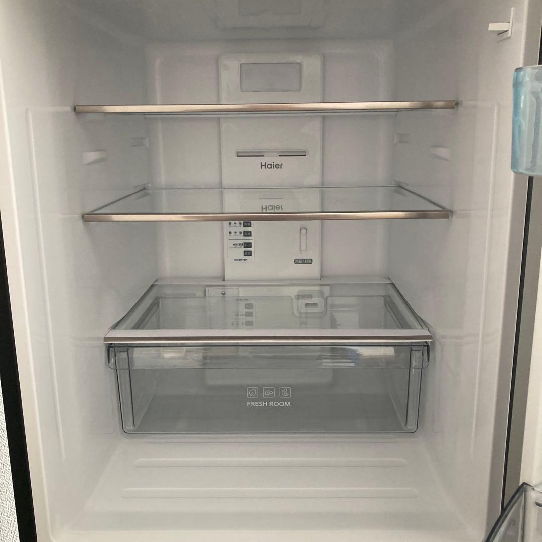 さくら⭐️2025年製　286ℓ Haier 冷蔵庫 黒　JR-CV29C
