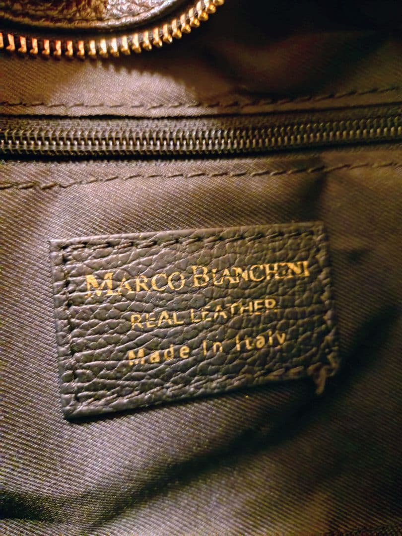 美品！マルコビアンチーニ 2wayショルダーBAG 黒