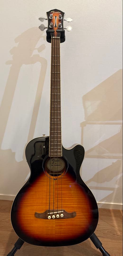 美品！　Fender FA-Series アコースティックベース FA450CE