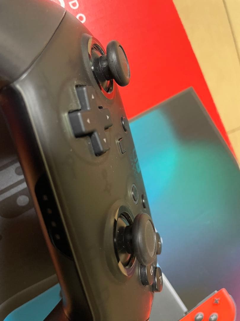 Nintendo Switch 本体 ネオンブルー/ネオンレッド　プロコン付き