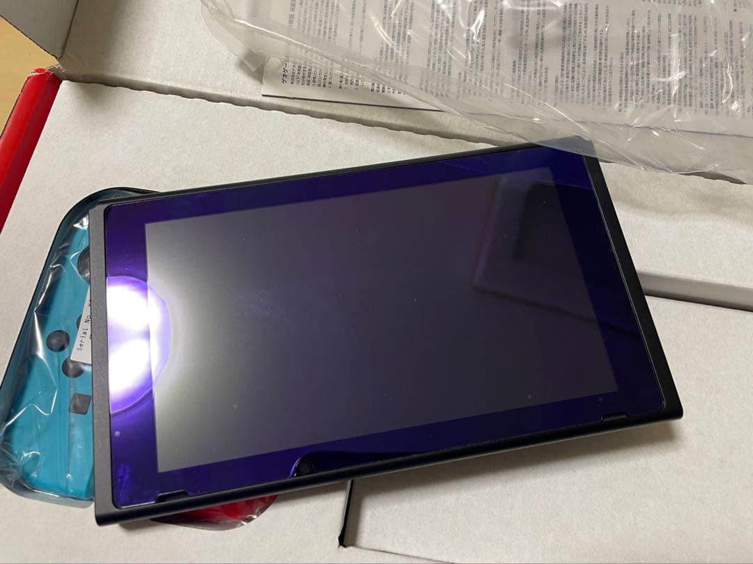 Nintendo Switch 本体 ネオンブルー/ネオンレッド　プロコン付き