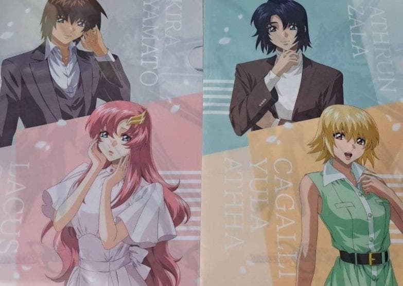 ガンダムSEED FREEDOM コンタクト特典 クリアファイル 2種セット