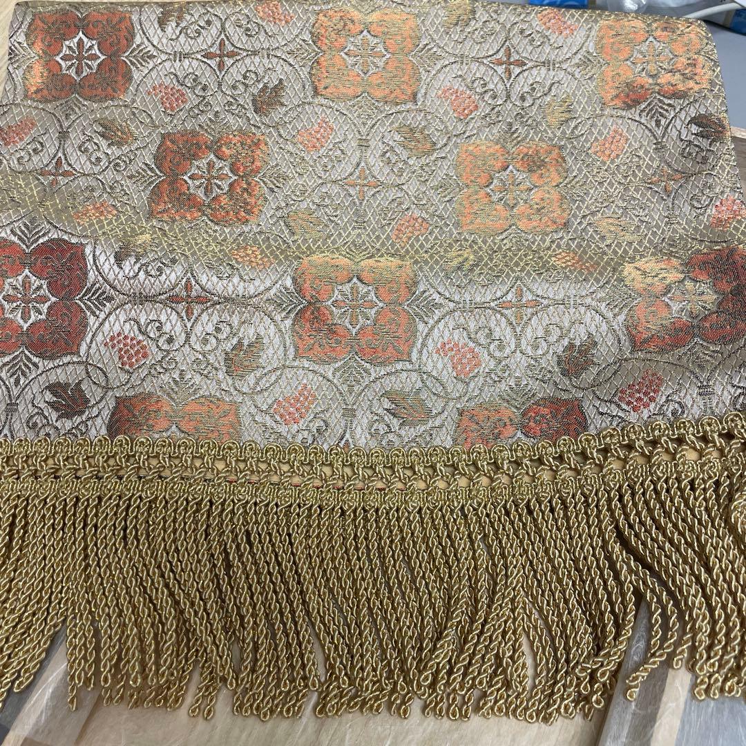 セール‼️川島織物 絹の工芸品 フリンジ付き