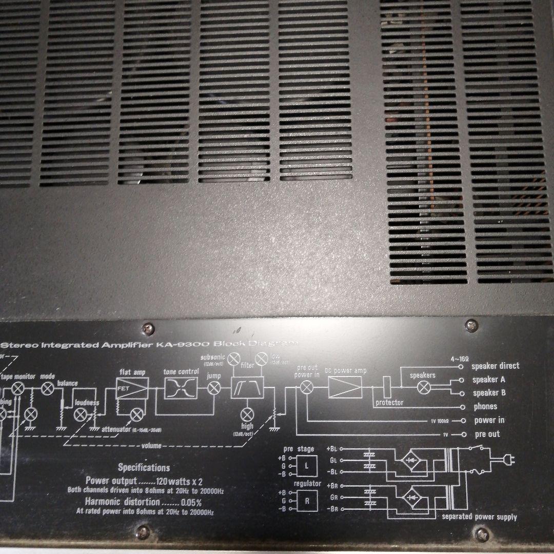 年末年始特価トリオ　KA- 9300プリメインアンプ