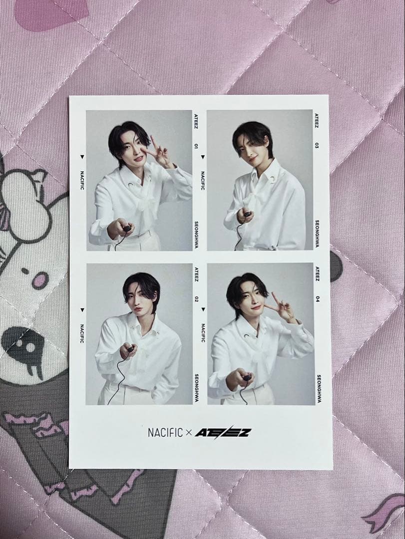 ATEEZ NACIFIC コラボフォトカード