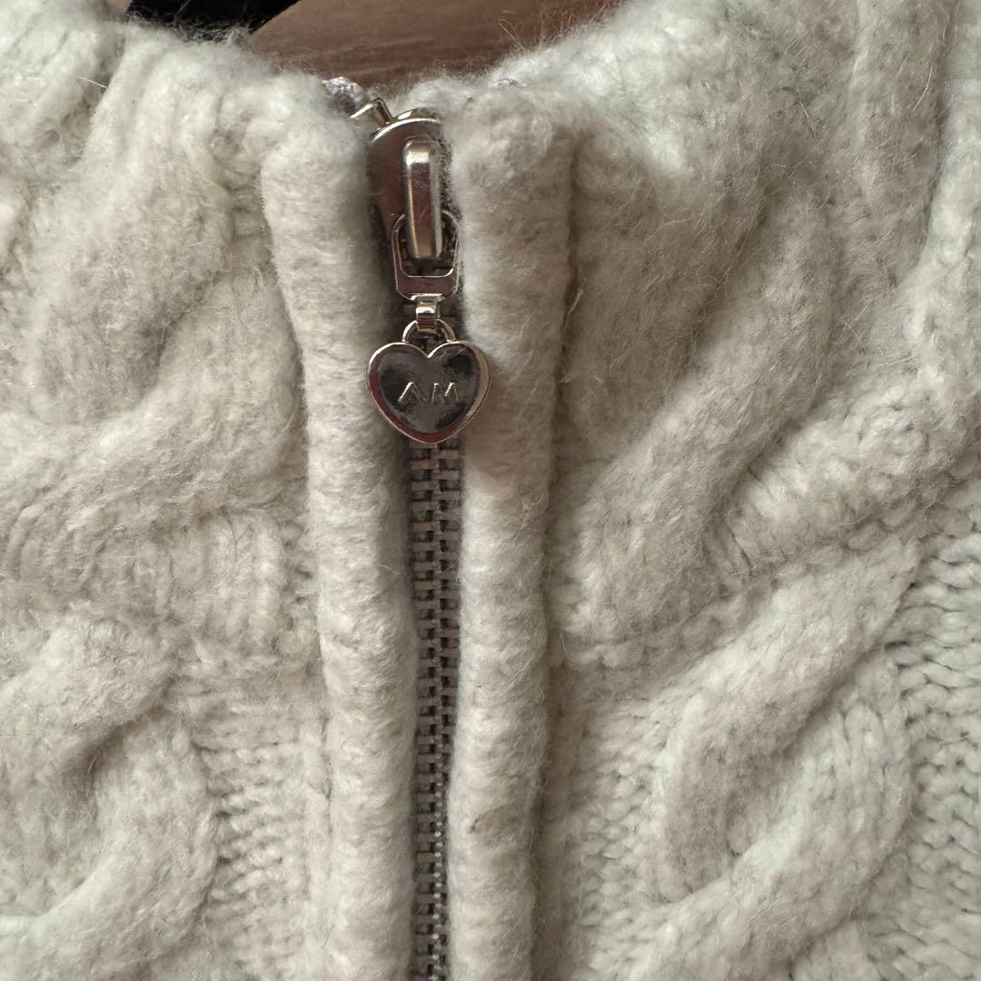 レディースウェア Andmary Heart loose knit