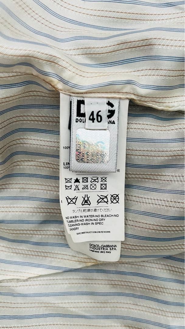 ラ*ー様 DOLCE＆GABBANA ドルチェ＆ガッバーナ　ライダーズジャケット