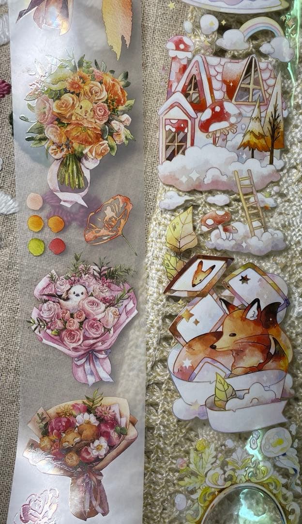 海外マスキングテープ　アニマル　まとめ売り（22）　動物