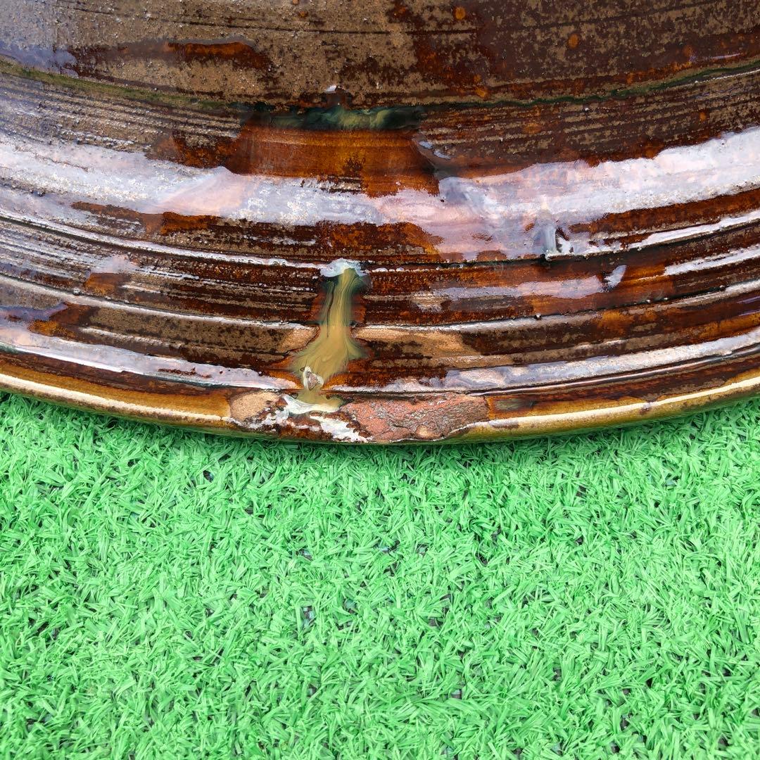 小石原焼　特大皿　陶芸　骨董品