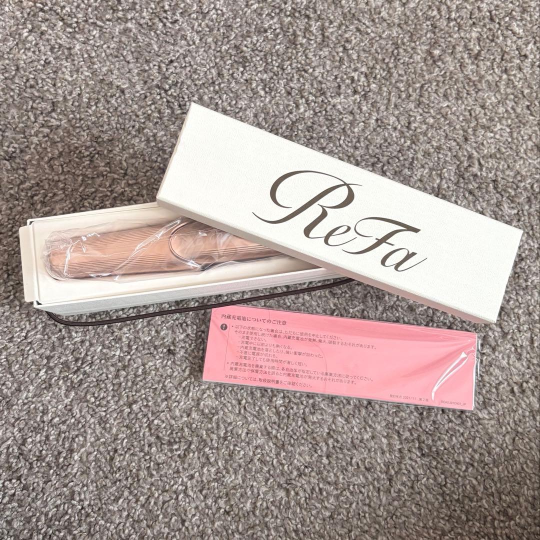 ReFa フィンガーアイロン ローズゴールド