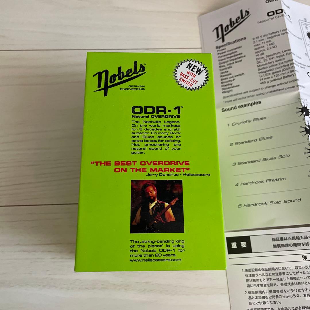 箱、説明書付OVER DRIVE Nobels ODR 1 over Drive