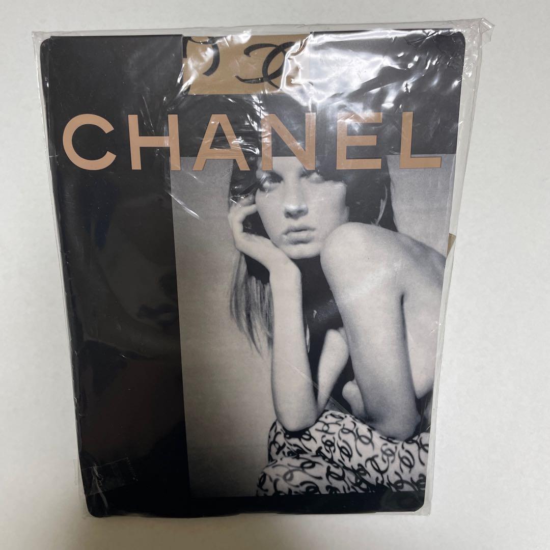 シャネル　ロゴチリ　タイツ　ストッキング　☆新品 ☆未開封 ☆レア　希少　最安値