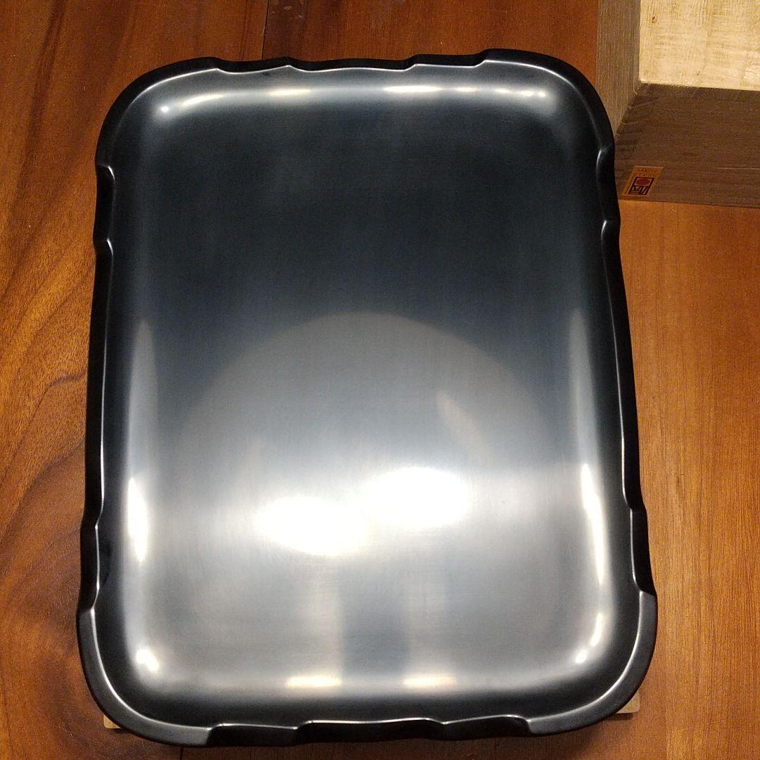 村上堆朱の 硯箱(山水の図)