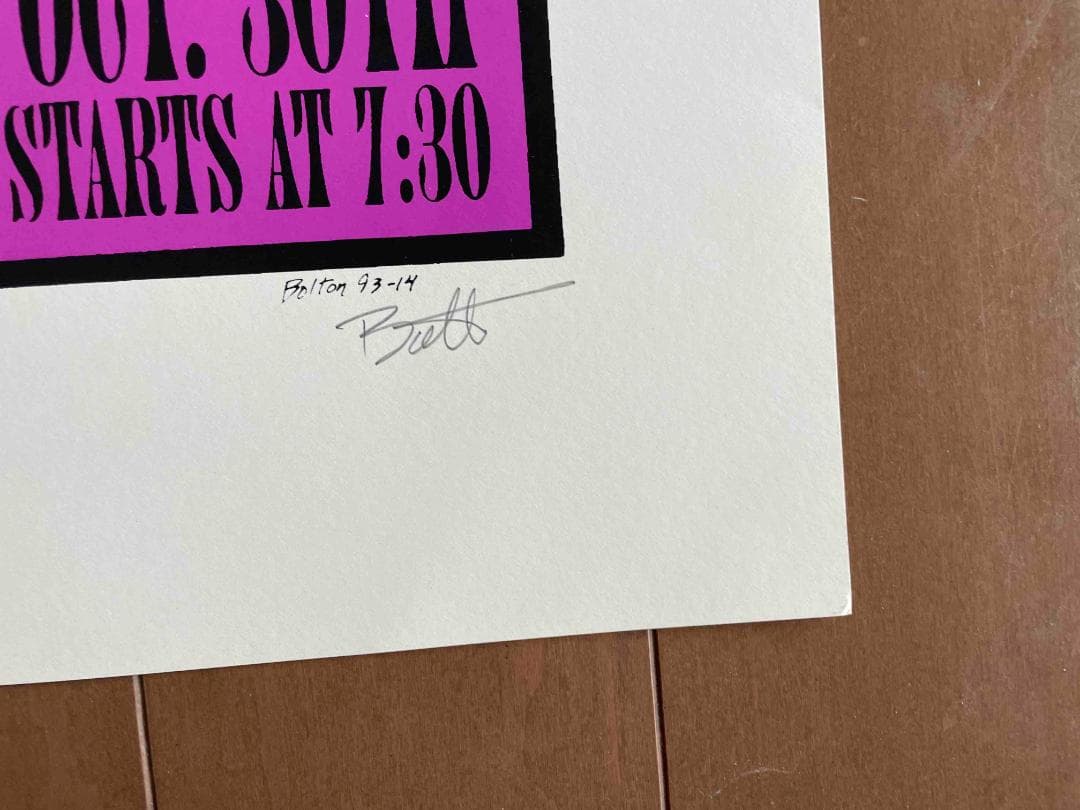 NIRVANA　Lee Bolton　版画 ポスター kozik