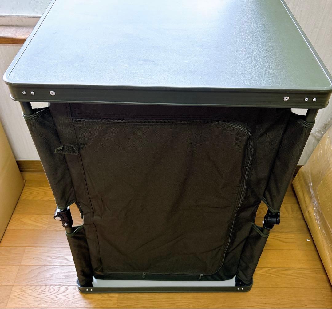 DOD(ディーオーディー) マルチキッチンテーブル TB1-38-KH カーキ