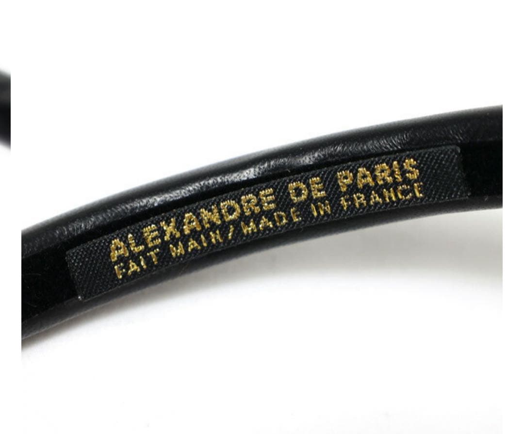 ALEXANDRE DE PARIS カチューシャ　NOIR
