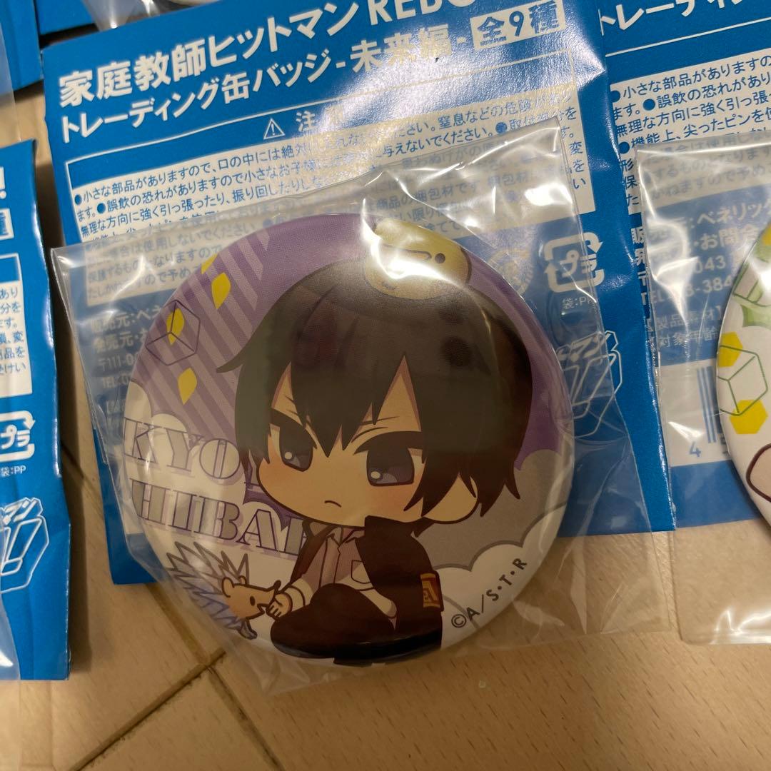 【全9種コンプ】家庭教師ヒットマンREBORN！トレーディング缶バッジ　未来編