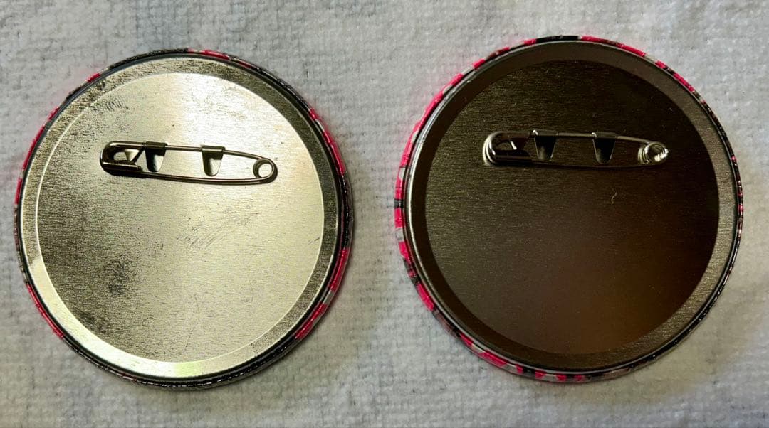 ダンガンロンパ　腐川冬子　ジェノサイダー翔　血まみれ缶バッジ