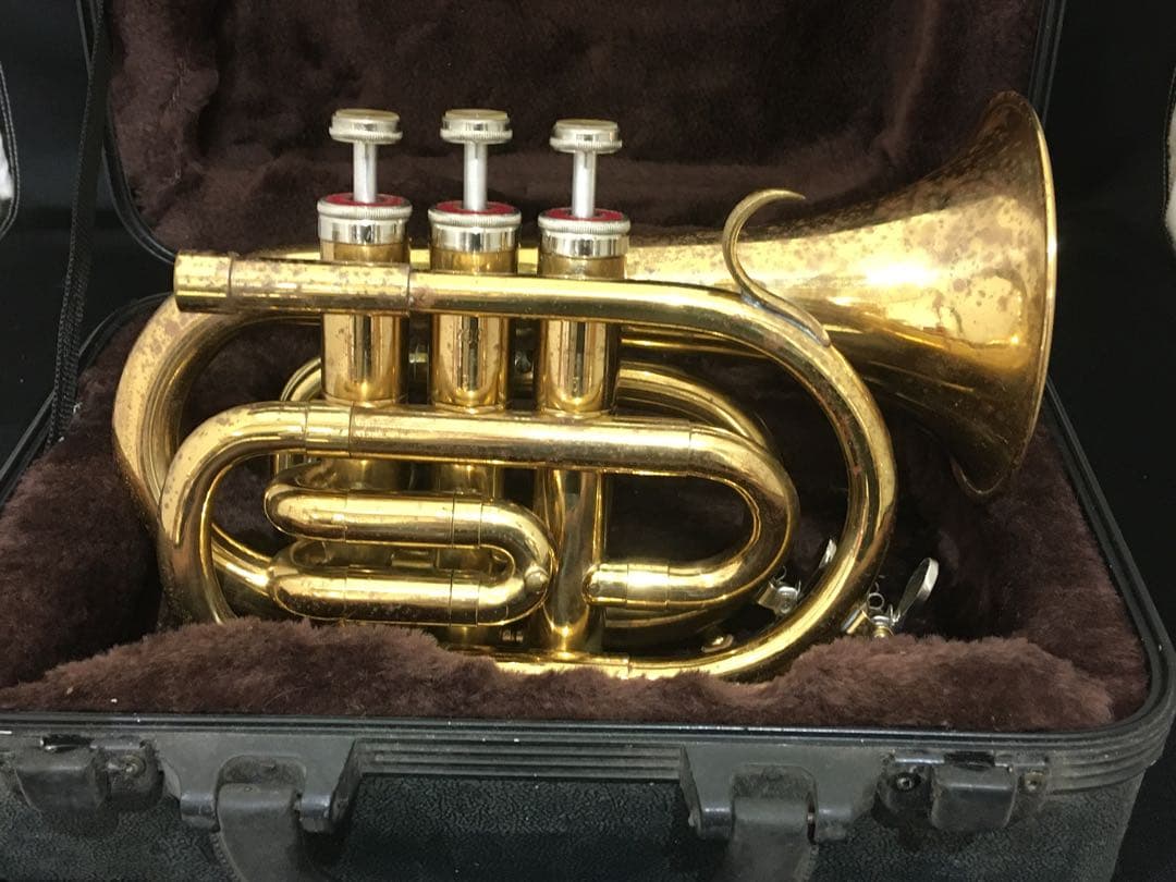 ポケットトランペットB♭管