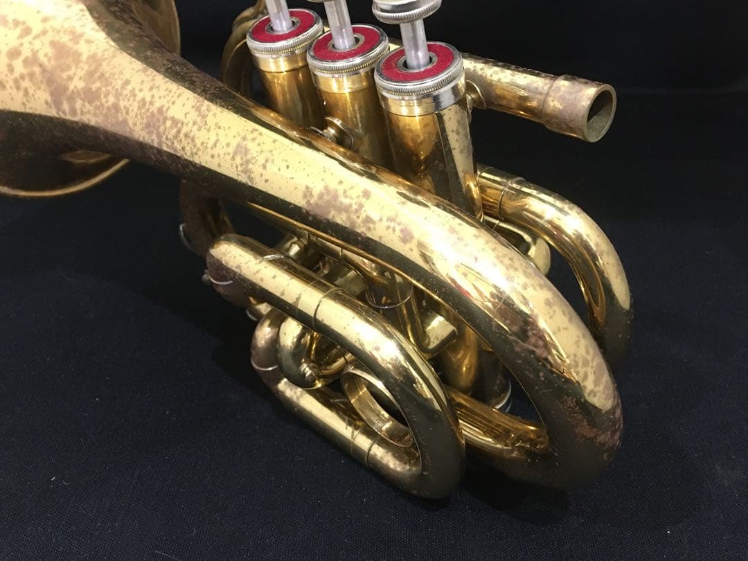 ポケットトランペットB♭管