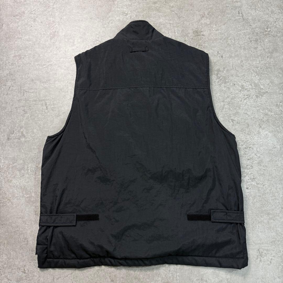 タカ様OLD GAP ギャップ【M】ナイロンベスト フィシング ブラック
