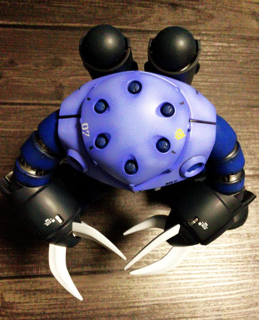 MG シャア専用ズゴック 量産型カラー グラデーション全塗装完成品 ガンプラ