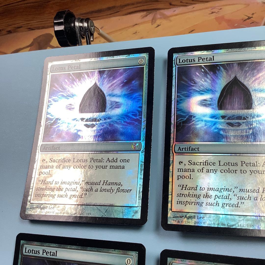 水蓮の花びら/Lotus Petal 英語foil4枚セット